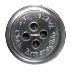 黒蝶貝ボタン（EZ60-B/Zegna）※6000円