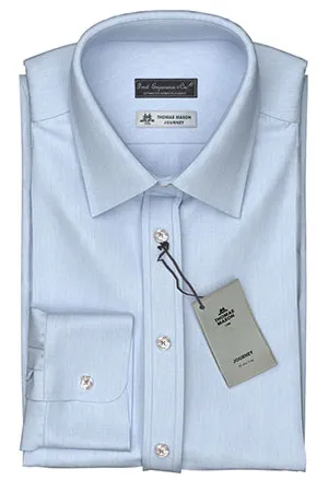 Thomas Mason Journey 120/2Ply Saxe End on End(NP-TMS87800)