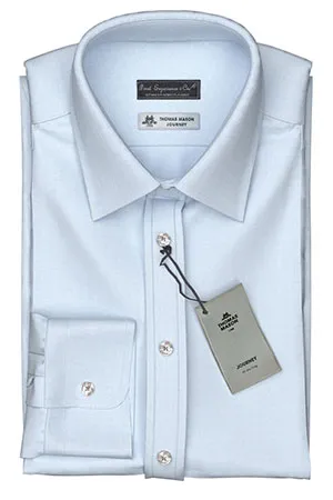 Thomas Mason Journey 100/2Ply Saxe Royal Oxford(NP-TMS87805)