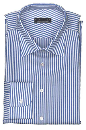 Enshu-ori EZ CAREネイビー ストライプ コットン＆リネン(Y94106/CL)