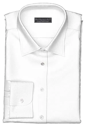 COMFORT-TRICOT ホワイト OX鹿の子　ニット(TY94450)