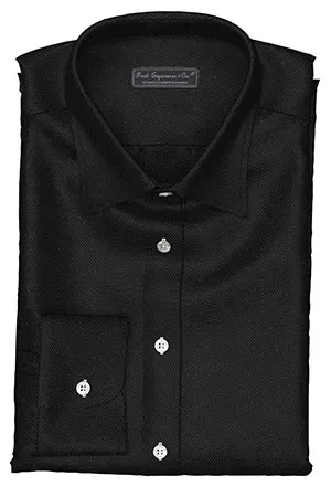 COMFORT-TRICOT ブラック OX鹿の子　ニット(TY94452)