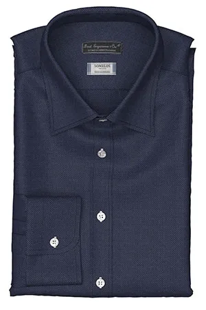 SOMELOS ネイビー LENO CLOTH(Y100694)