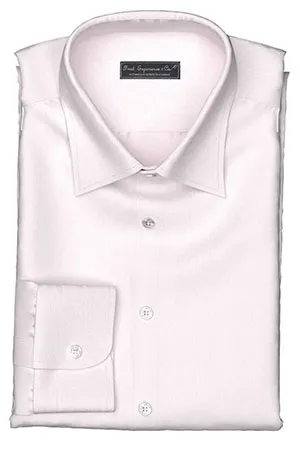 WRINKLE FREE TC ピンク ヘアラインストライプ(Y100978)