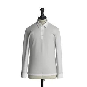 GIZA オフホワイト 鹿の子/MOSS STICH(SW102313)