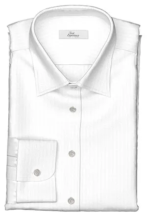 ROYALCOTTON ホワイト ドビーストライプ(Y102740)