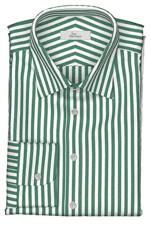 ROYALCOTTON グリーン ボールドストライプ(Y102745)