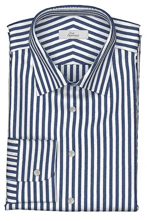 ROYALCOTTON ネイビー ボールドストライプ(Y102748)