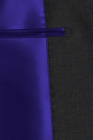 TAILORED WOOL チャコールグレー無地(MK102846)