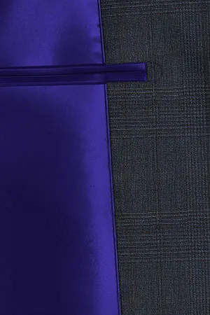 AIRLY COMFORT ネイビー グレンチェック(MK102842)