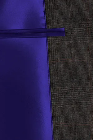 ACTIVE SUMMER COMFORT ブラウン グレンチェック(MK102828)