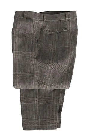 TAILORED WOOL ベージュ グレンチェック(MK102861)