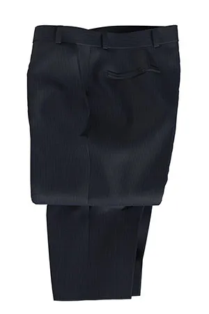 TAILORED WOOL ネイビーシャドーストライプ(MK102853)