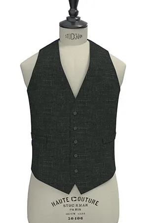 WOOL&LINEN　グリーンネップ(MK102878)