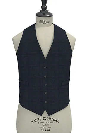 AIRLY COMFORT ネイビー グレンチェック(MK102842)