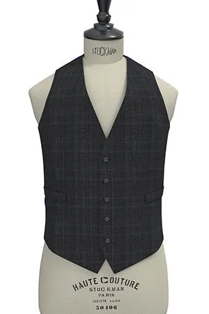 AIRLY COMFORT グレー グレンチェック(MK102841)