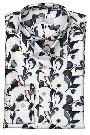 TEXTA リネン　フラワープリント(Y102980)*NEW