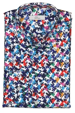 TEXTA カラフル アニマル柄プリント(Y103019)*NEW*