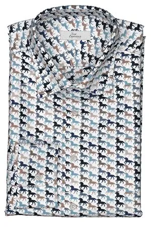 TEXTA 馬柄プリント(Y103020)*NEW*