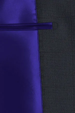 E.THOMAS Super120s ネイビーグレンチェック(103082)