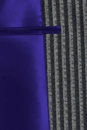 SUBALPINO STRECH ネイビーサッカー(103106)