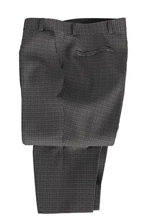 Loro Piana　グレー格子(103040)