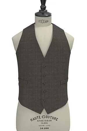 REDA MOHAIR　Super150s ブラウングレーメランジ(103047)