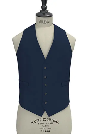 E.THOMAS COTTON ブライトネイビーツイル(103113)