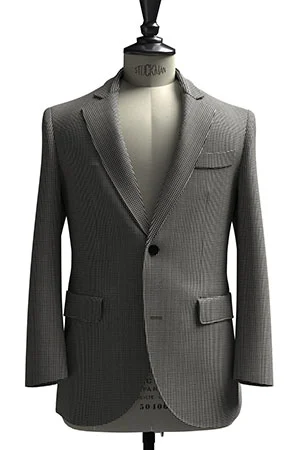 CANONICO Super110s 千鳥格子(103269)