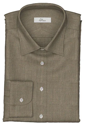 HUDDERS FIELD Rugby Tropical ベージュカーキ リネン (103285)