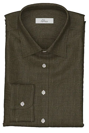 HUDDERS FIELD Rugby Tropical グリーンカーキ リネン (103286)