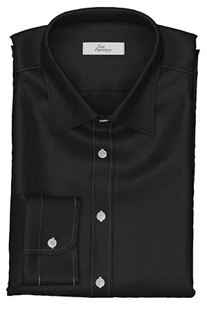 HUDDERS FIELD Rugby Tropical ブラック リネン (103295)