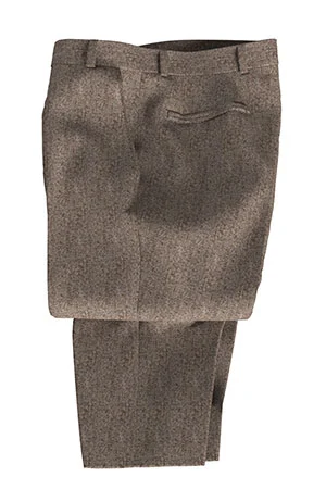 CANONICO ライトグレー メランジ フランネル(103276)