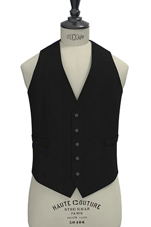 CANONICO FORMAL ブラック 無地(103277)