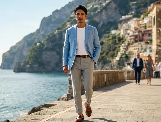 重厚にして涼やか。本物だけが纏うリネンの風格。