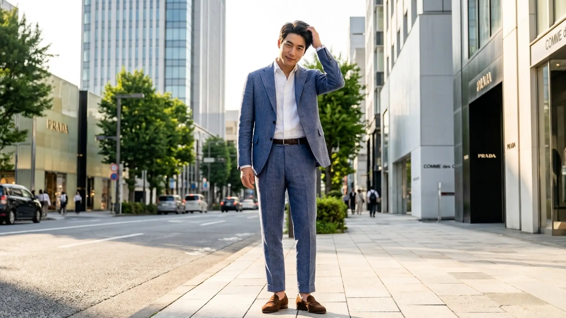 真夏を格上げする、究極のアイリッシュリネン・スーツ - オーダーシャツ・スーツのFIRST EXPERIENCE