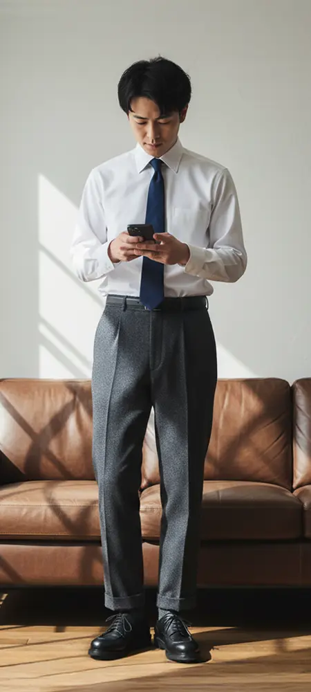 GOYOU WHITE BROAD SHIRT