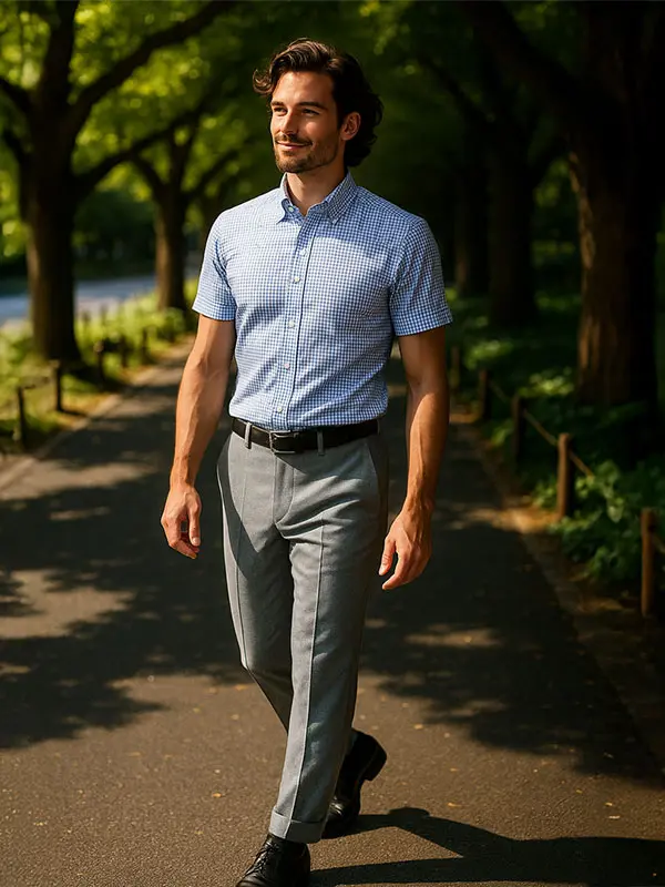 Redefining the Polo — With Albini Elegance.