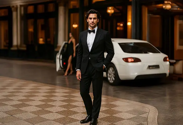 CANONICO BLACK SUIT