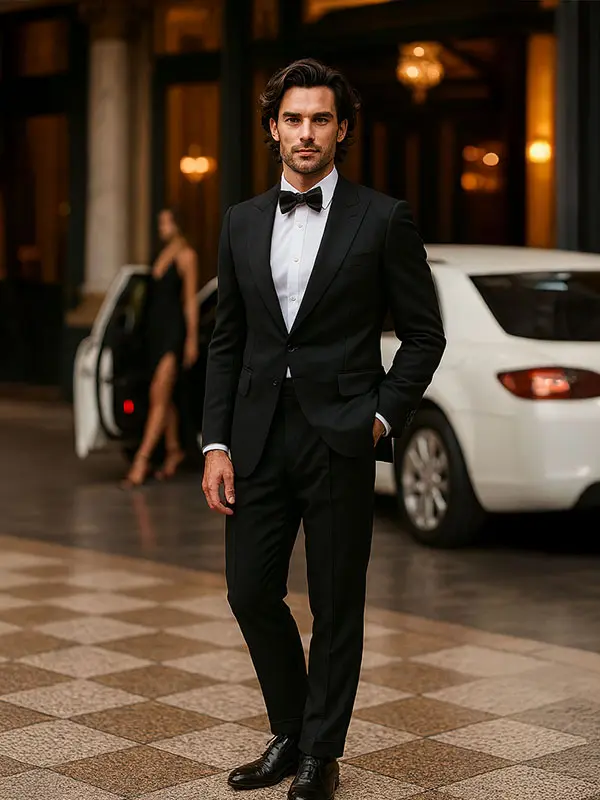 CANONICO BLACK SUIT