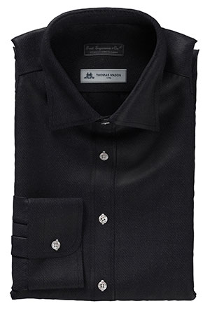 THOMAS MASON FLANNEL ブラック ツイル(PN-Y96770)
