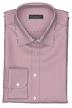 WRINKLEFREE レッド ロンドンストライプTC(Y97027)-20