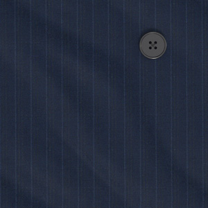 DORMEUIL TROPICAL AMADEUS BRIGHT NAVY STRIPE