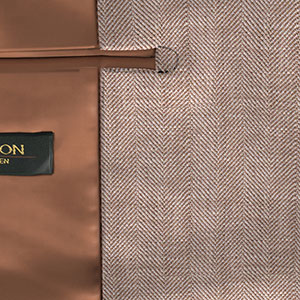 Spence Bryson Glin Beige Herringbone Linen(KG98337)