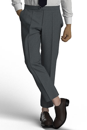 Spence Bryson Tropical Mid Gray Linen(KG98362)