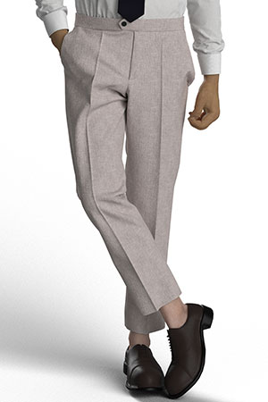 Spence Bryson Tyrone Oatmeal Linen(KG98365)