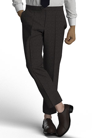 Spence Bryson Tyrone Ash Gray Brown Linen(KG98374)