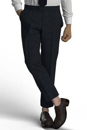 Spence Bryson Tyrone Dark Navy Linen(KG98376)