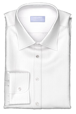 ALUMO 120/2ply White Pique(PN-91240)