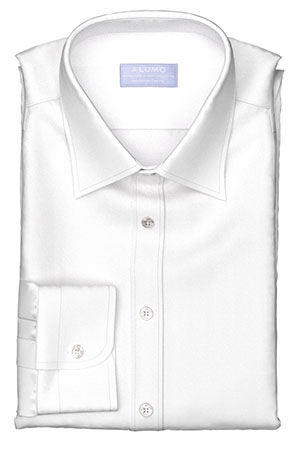 ALUMO 120/2ply White Twill(PN-91243)